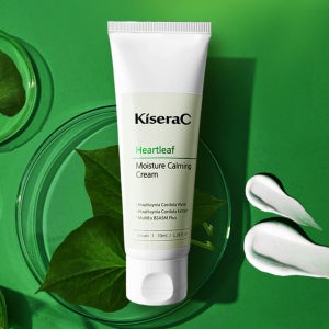 키세라씨 어성초 모이스처 카밍 크림 70ml 트러블 진정효과 수분크림 추출물 장벽 고보습
