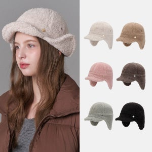 [화이트샌즈] 부클 이어머프 캡 뉴 하코트 (6 colors)