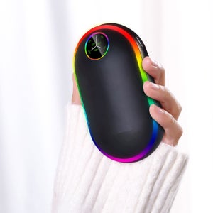 레인보우 충전식 손난로 보조배터리 휴대용 전기 전자 핫팩