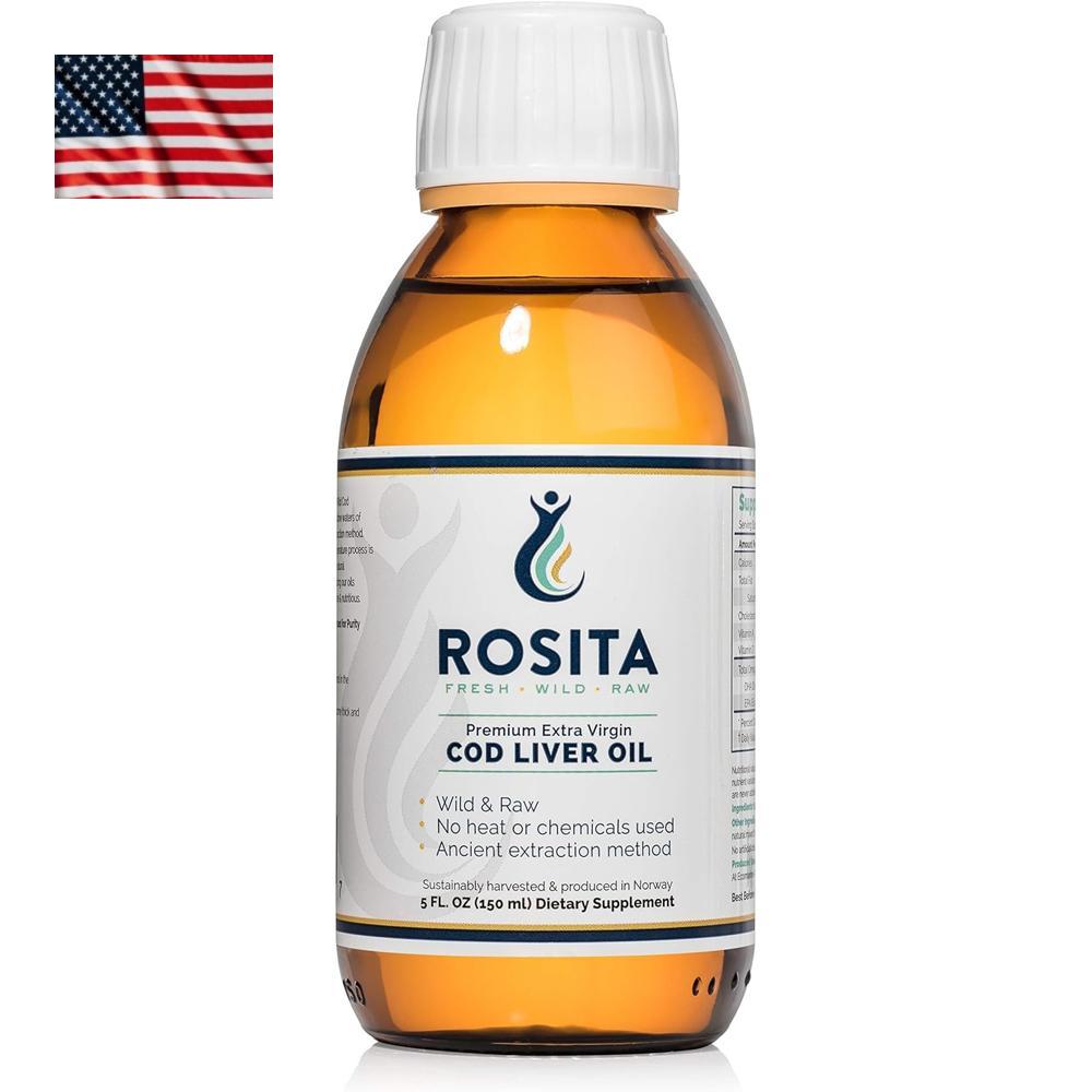 Rosita Cod Liver Oil <b>로지타</b> 엑스트라 버진 대구 간유 150ml