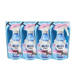 페브리즈 보충형 리필 은은한향 , 320ml, 4개