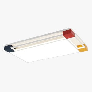 에코 렉트 FN-57 직사각 거실등 안방등 조명 1100x630x90 130W