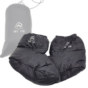 루웍스 오리털 다운버선 겨울낚시 빙어 얼음낚시용 방한신발 덧신 LWR-12