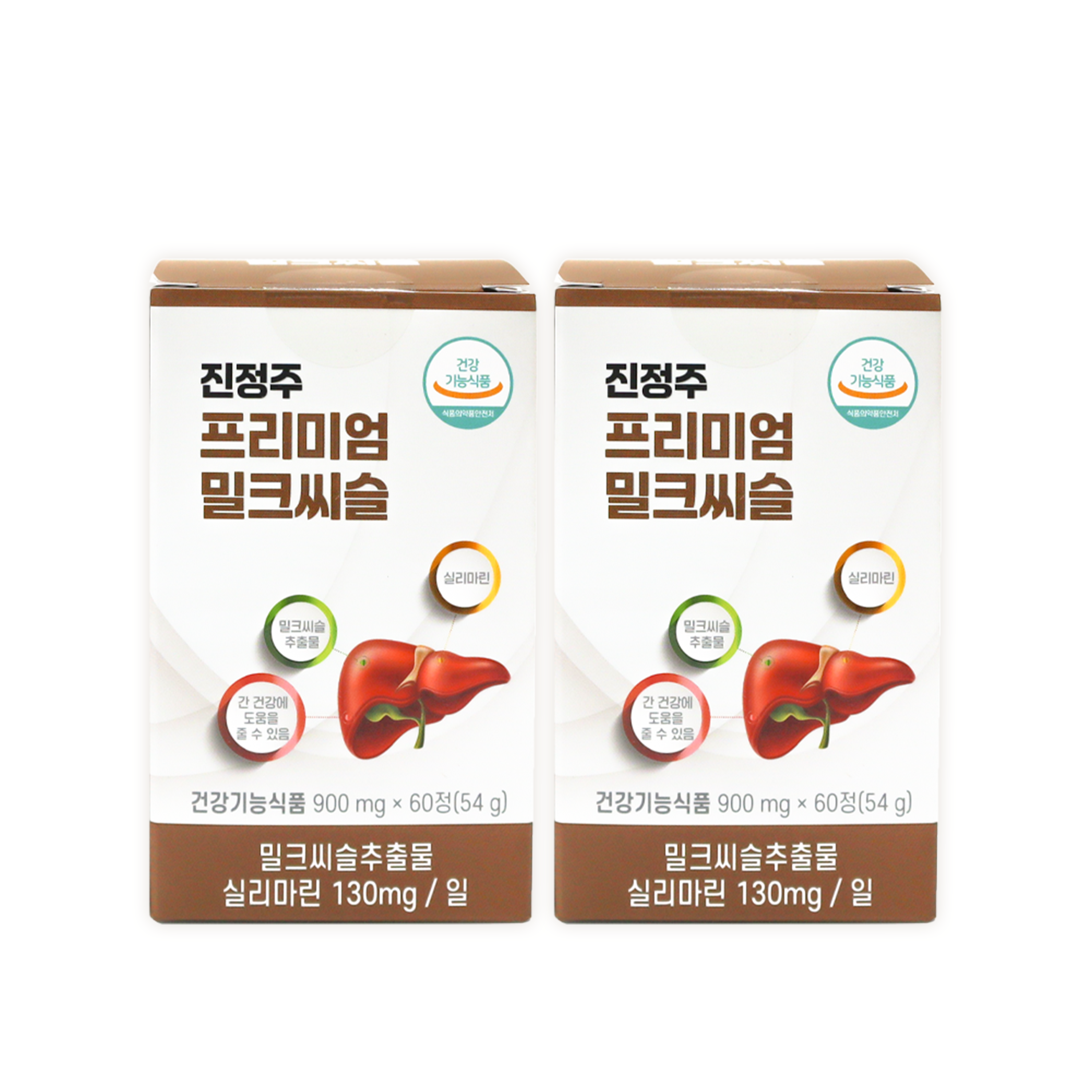 [행사] 진정주 프리미엄 밀크씨슬(60정) 2통