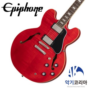 에피폰 Marty Schwartz ES-335 Modern 일렉 기타 Sixties Cherry