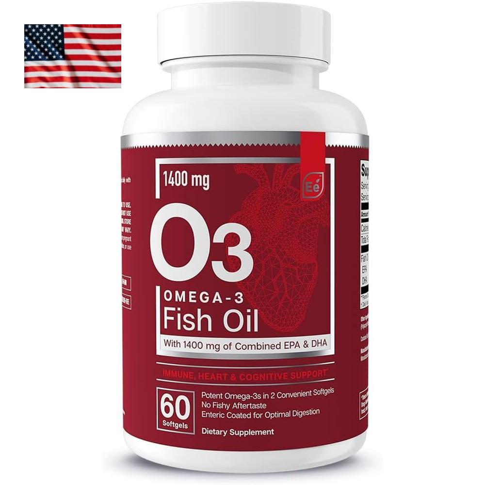 <b>Essential Omega3</b> Fish Oil <b>에센셜 오메가3</b> 피쉬 오일 60캡슐
