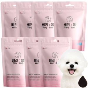 강아지 눈 영양제 피부 더블케어 오메가3 베리봄 60정, 7개
