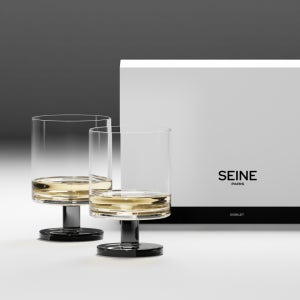 SEINE PARIS 크리스탈 글라스 NO.3 고블렛잔 2P세트