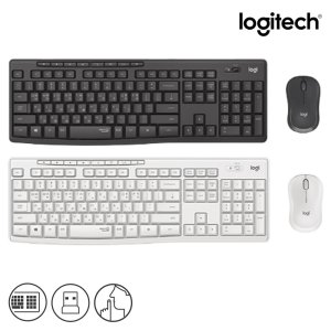로지텍 코리아 MK295 무소음 무선 콤보 키보드 마우스 세트 한글 자판