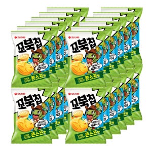 오리온 꼬북칩 콘스프맛 64g, 24개, 1BOX