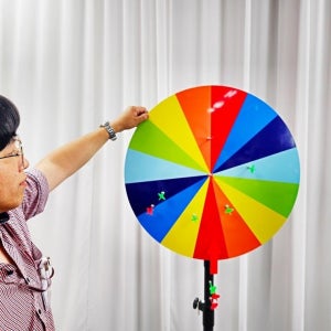 다트 룰렛 회전판 60cm 원판돌리기 돌림판 돌림판게임 룰렛게임 풍선대통령