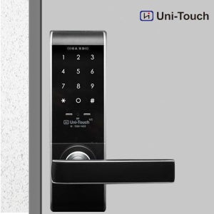 유니터치 M7 무타공 디지털도어락 아파트 주택 빌라 현관문 도어락 번호키 설치