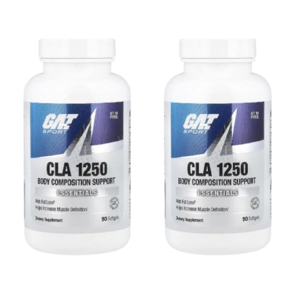 <b>GAT 공액리놀레산</b> CLA 1250 90정 2개