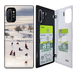갤럭시노트10 플러스 카드 수납 범퍼 케이스 컴온