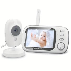 베이비 모니터 아기 감시 카메라 2.4G 3.5인치 스크린 강아지 반려동물 아이방 홈캠