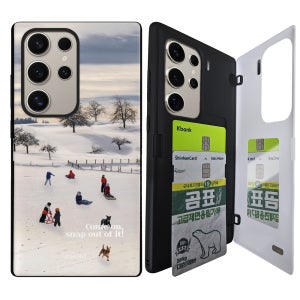 갤럭시 S24 울트라 카드 수납 범퍼 케이스 컴온