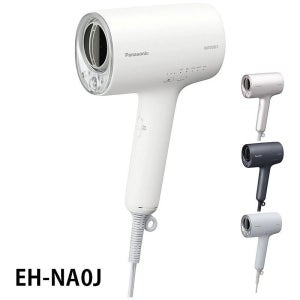 파나소닉 헤어드라이어 드라이기 드라이어 헤어 나노케어 화이트 EH-NA0J-W