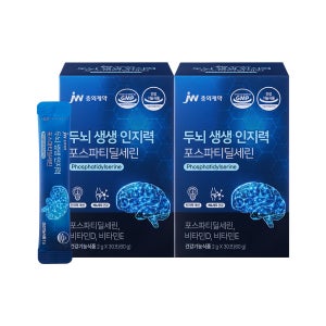 JW중외제약 두뇌 생생 인지력 포스파티딜세린 2g x 30포, 2개