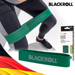 블랙롤 패브릭 루프밴드 힙업 스쿼트 강도 4단계 그린 런지 하체 운동밴드