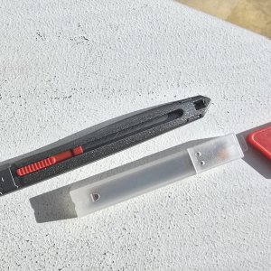 GLANZ extreme커터칼(커터칼,리필날3개,날제거도구포함 )