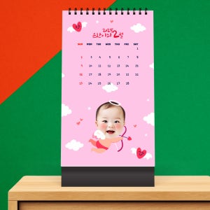 2025년 우리 아이 맞춤 탁상형 달력 커스텀 캘린더