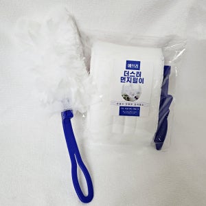 에브리 차량 먼지떨이개 브러쉬 자동차먼지털이 리필10매+핸들1