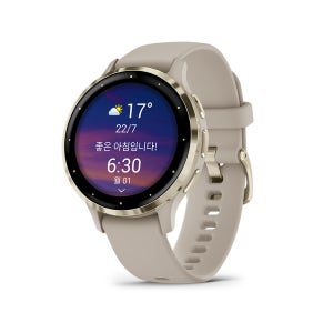 가민 베뉴3S 웰니스 피트니스 GPS스마트워치 프렌치그레이, 41mm