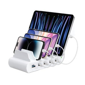 초고속 스마트폰 멀티충전기 5포트 휴대폰 업소용 PD3.0 PPS 110W AP1343