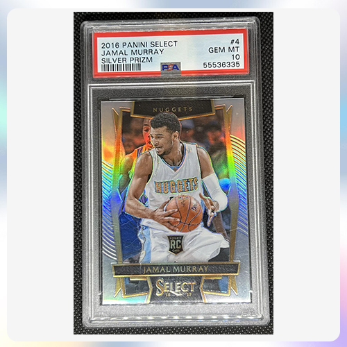 NBA 농구 카드 자말 머레이 2016 파니니 셀렉트 4 실버 프리즘 루키 RC PSA 10