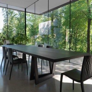 우드슬랩 블랙 탁자 비즈니스 거실 식탁 테이블 원목 회의 다이닝