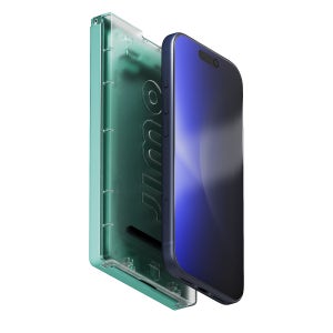 지모 3D 커브드 이지 나노핏 사생활보호 강화유리 액정 보호필름 아이폰15 프로 맥스, 1매입