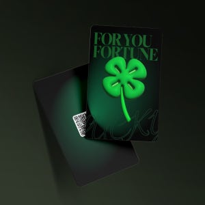 슬라이스 디지털 명함 NFC 카드 행운 부적