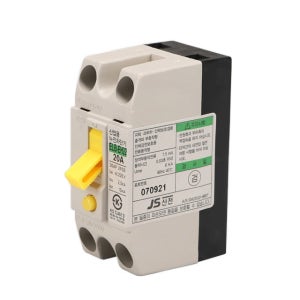 JS산전 누전차단기 산업용 ELB EH22 높음 2P 20A 2.5KA 고감도