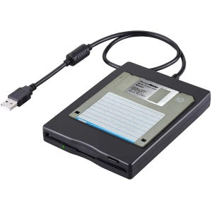 플로피디스크 드라이브 3.5인치 디스켓1장포함 외장형 USB FDD 플로피디스켓리더기