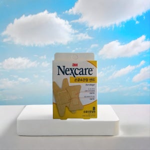 손 손가락 끝 밴드 반창고 손끝용 밴드