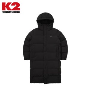 K2 남여 공용 벤치다운 오리털 롱패딩 롱점퍼