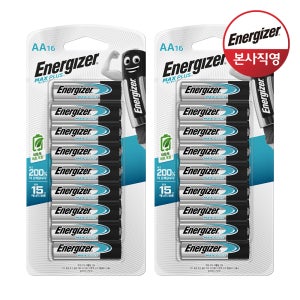 에너자이저 맥스플러스 AA건전지 16입x2개 (총 32입)