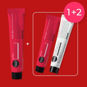 [5월행사]쎄담 리얼락토 레드라벨 안티에이징 애플엑소좀 RX 탄력크림 40g+SM-2파우치