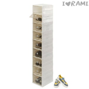 조립식 신발장 현관신발정리대 운동화보관 플라스틱 슈즈렉 9단