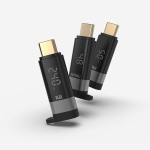 USB4 C타입 100W 240W 5A 듀얼 LED 디스플레이 젠더