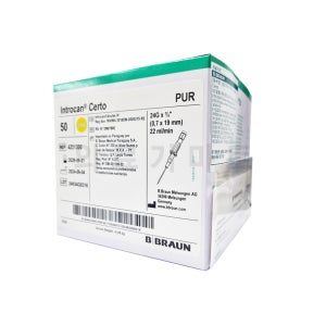 비브라운 카테타 정맥 카테터 24G 50개입 0.75inch 인트로칸 세토 의료용 혈관내튜브 IV 4251300
