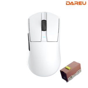 다얼유 A950G 1K 초경량 유 무선 게이밍 마우스 화이트(저소음)