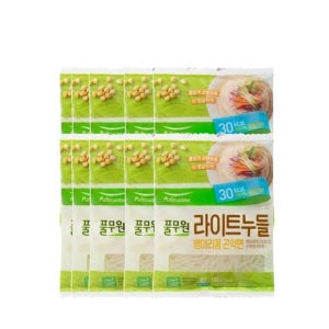 [엄마맛집]라이트누들 (150gx10개) 풀무원지구식단 건강한맛 점심 저녁 캠핑 야식 비상식품 겨울 식재료