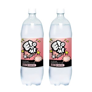 일화 탑씨 제로 복숭아, 1.5L, 12개