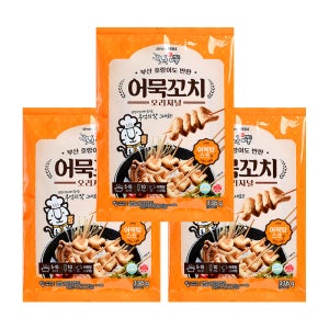 범표 부산 어묵 오리지널 어묵꼬치 (336g) x 3봉