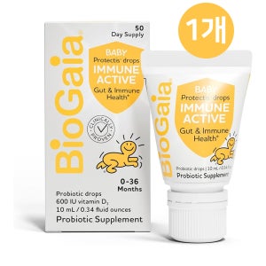 바이오가이아 베이비 프로바이오틱 비타민D3 15 mcg 10ml, 1개