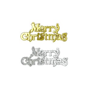 메리 크리스마스 글자 로고 (중) 장식 데코용품