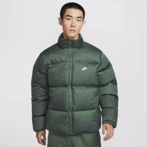 나이키 남녀공용 클럽 써마핏 푸퍼 덕다운 오리털 숏패딩 점퍼 그린(5029)트레이닝 겨울 커플 패딩점퍼