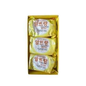 LG생활건강 알뜨랑 비누 옐로레몬향 140G X 3개