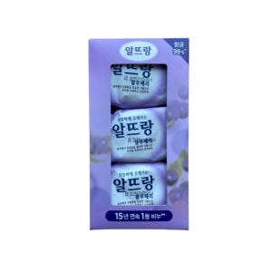 LG생활건강 알뜨랑 비누 블루베리향 140G X 3개